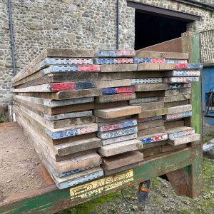 JOB LOT SCAFFOLD BOARDS 68 X 8FT PLUS 10FT BOARDS BARN FLOOR TIMBER