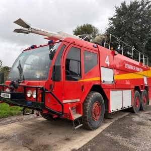 1998 REYNOLDS BROUGHTON 6X6 AIRPORT FIRE TENDER CRASH TRUCK DETROIT V10 DIESEL WATER FOAM CANNON