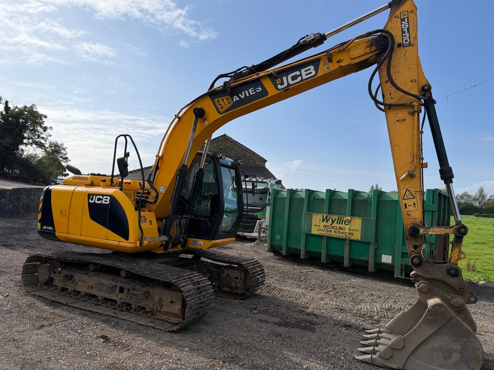 2014 JCB JS130 TRACKED EXCAVATOR HYDRAULIC DIGGER DOOSAN BOSS HITACHI EXPORT - Image 8
