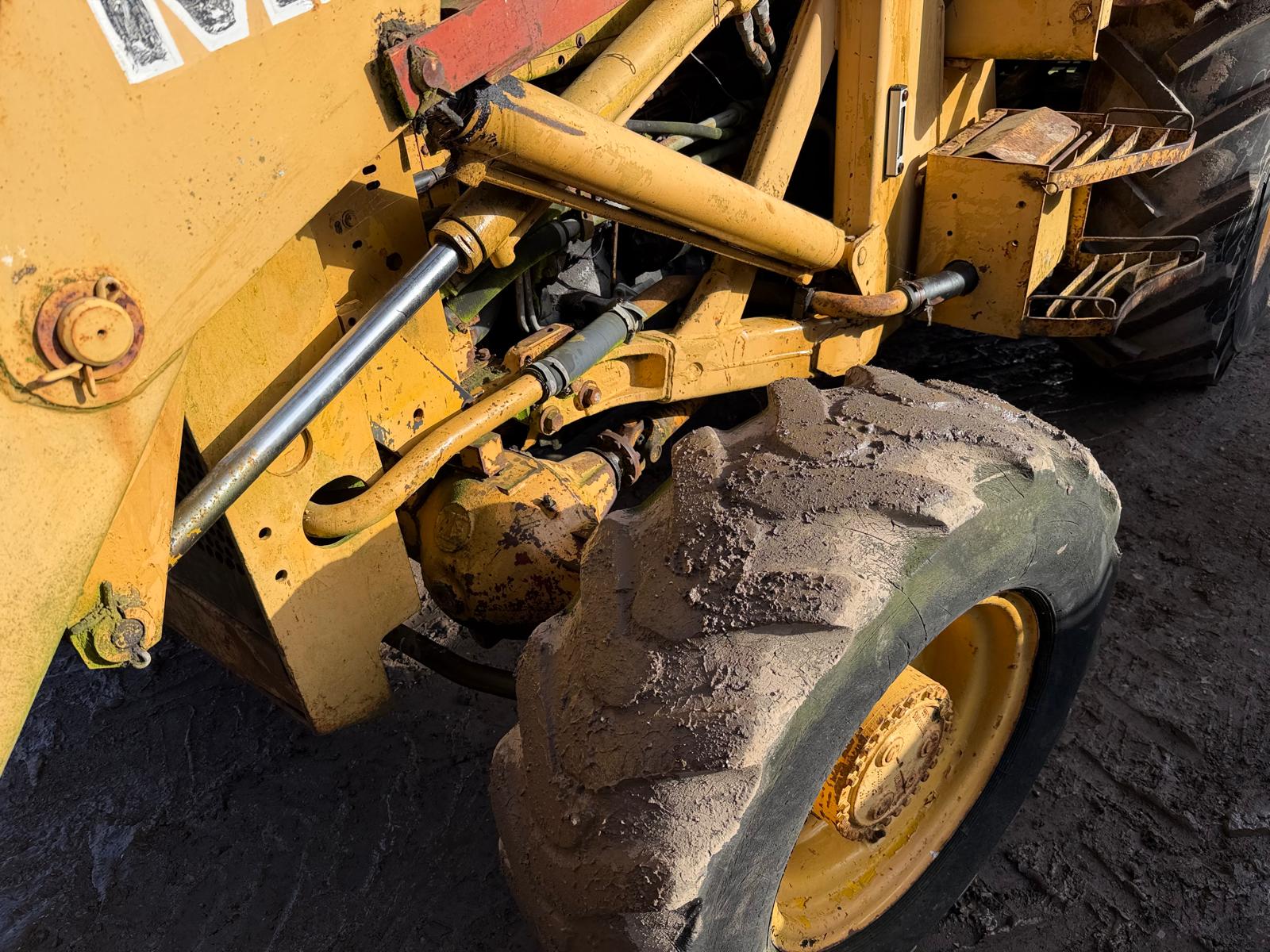 MASSEY FERGUSON 50D 4X4 BACKHOE LOADER DIGGER POWER SHUTTLE EXTENDAHOE - Image 5