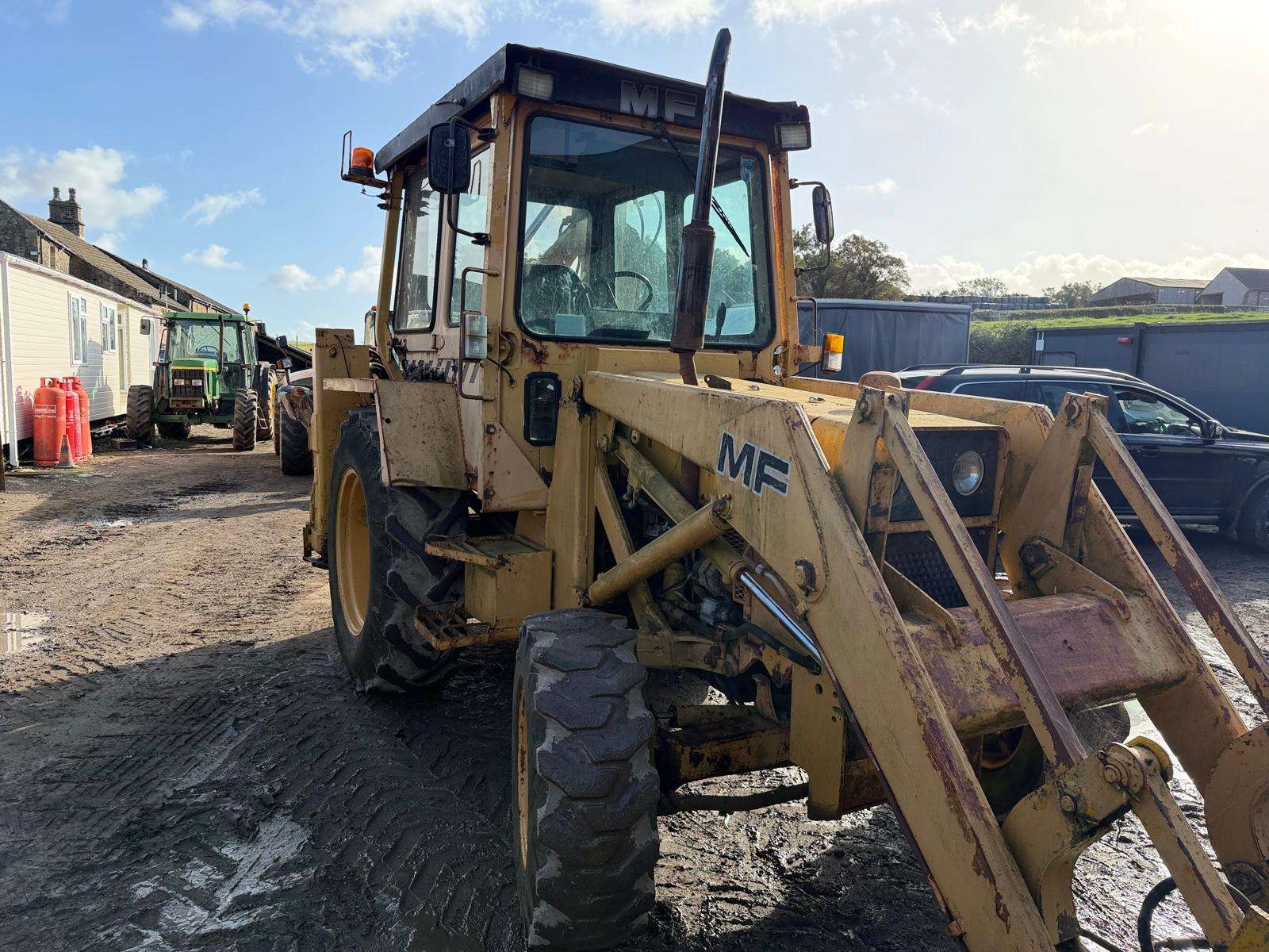 MASSEY FERGUSON 50D 4X4 BACKHOE LOADER DIGGER POWER SHUTTLE EXTENDAHOE - Image 7