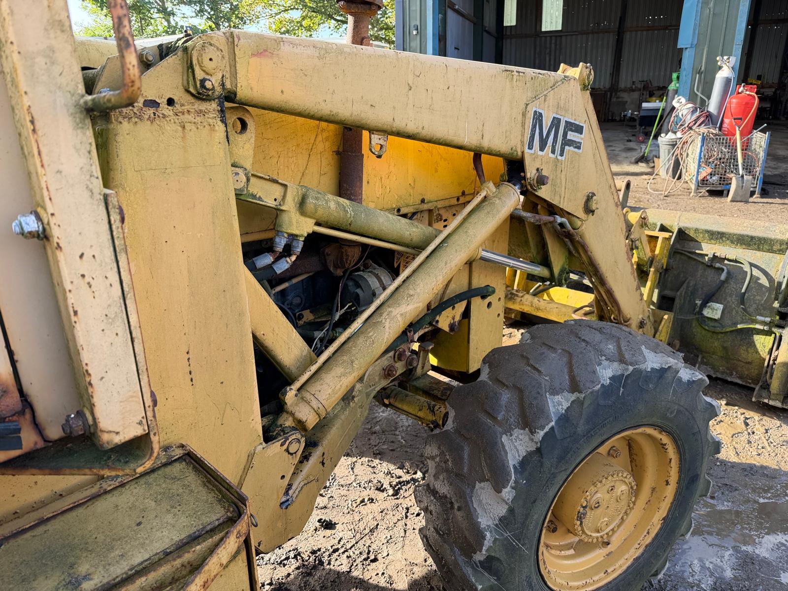 MASSEY FERGUSON 50D 4X4 BACKHOE LOADER DIGGER POWER SHUTTLE EXTENDAHOE - Image 11