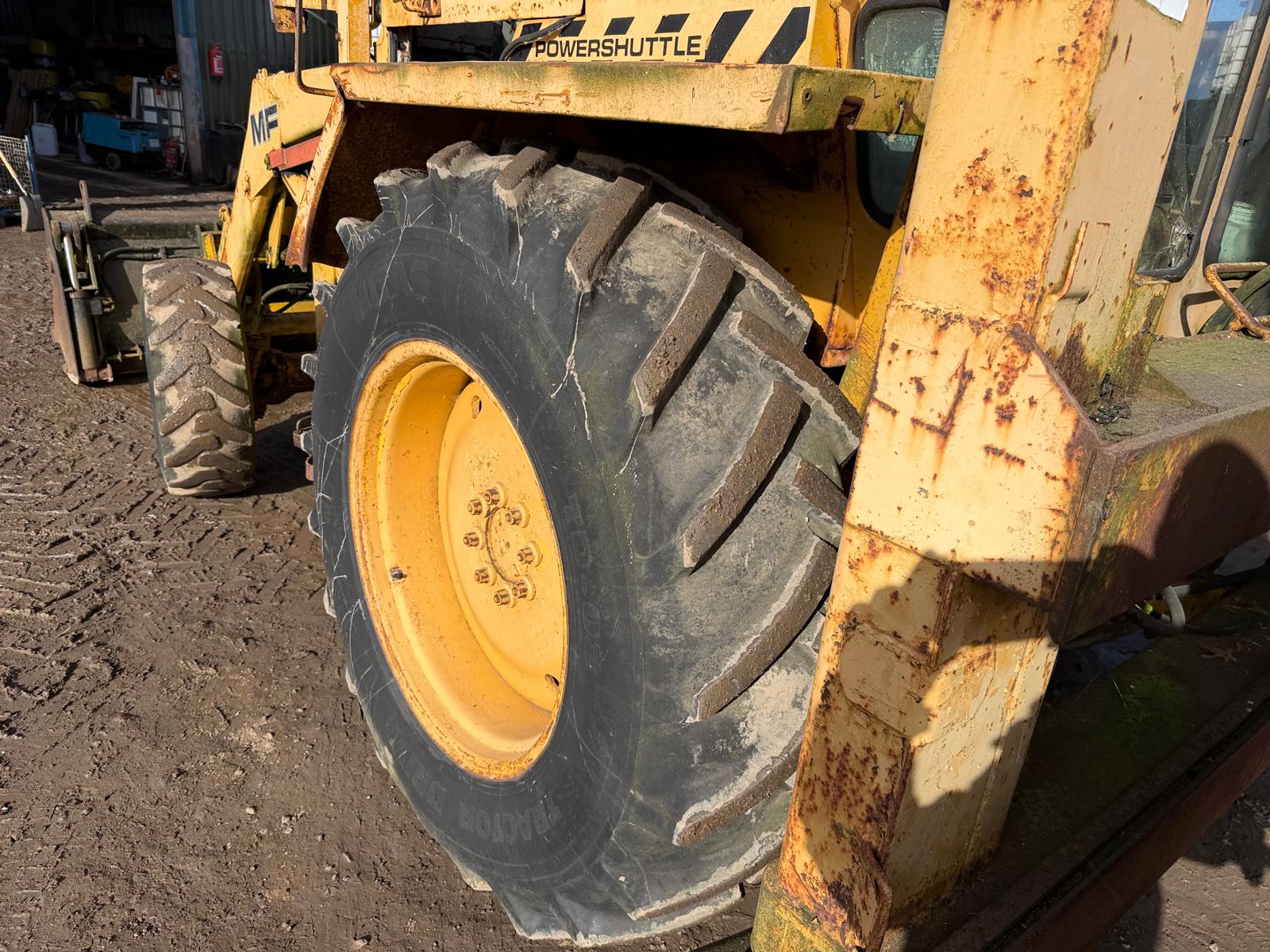 MASSEY FERGUSON 50D 4X4 BACKHOE LOADER DIGGER POWER SHUTTLE EXTENDAHOE - Image 13