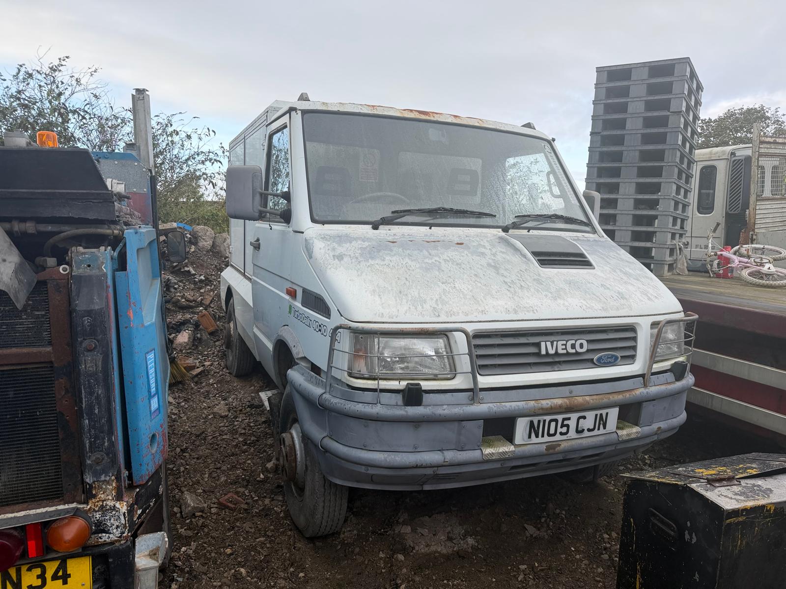 1995 IVECO FORD TURBODAILY 40-10 4X4 OFF ROAD GENERATOR TRUCK