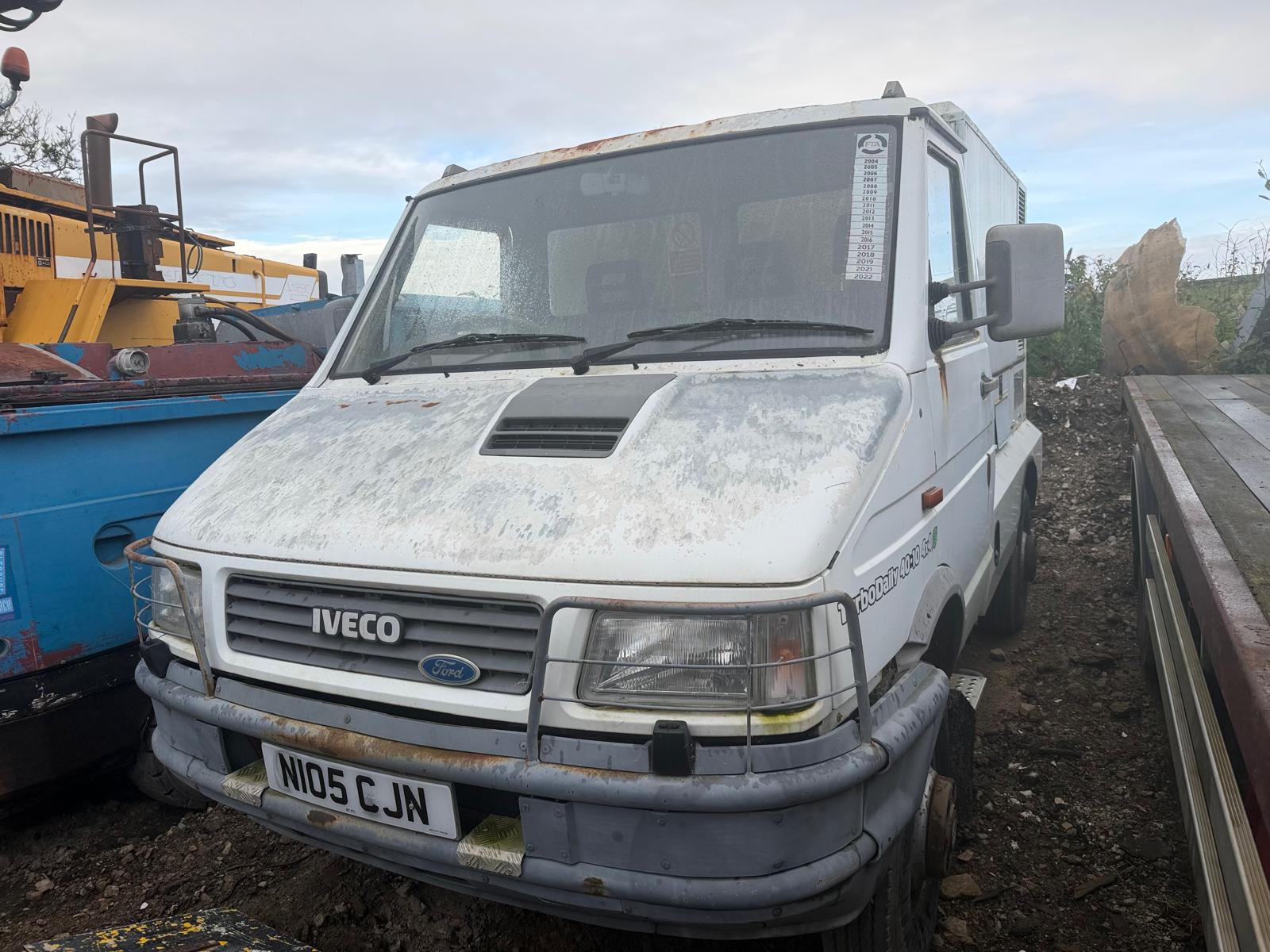 1995 IVECO FORD TURBODAILY 40-10 4X4 OFF ROAD GENERATOR TRUCK - Image 3