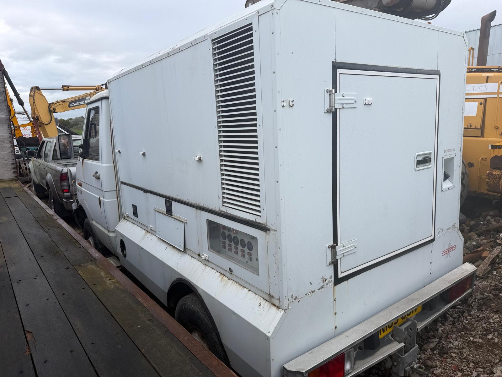1995 IVECO FORD TURBODAILY 40-10 4X4 OFF ROAD GENERATOR TRUCK - Image 7